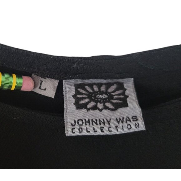 Vintage JOHNNY WAS Long Maxi Slip Dress - Picture 9 of 11